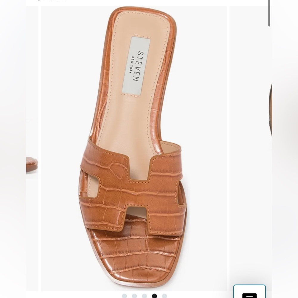 Steve Madden Embossed Harlien Sandals